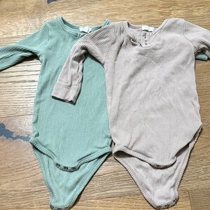 Jamie Kay Ribbed Long Sleeve Bodysuit Set